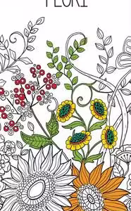 Semne de carte de colorat. Flori - Paperback brosat - *** - Didactica Publishing House