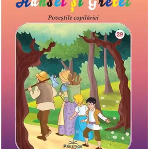 Hansel și Gretel. Carte de colorat - Paperback - Şerban Andreescu - Prestige