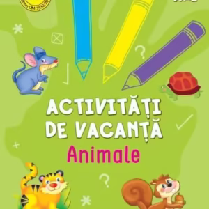 Activități de vacanță. Animale (3-4 ani) - Paperback - *** - Litera mică