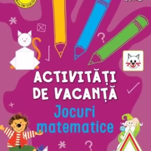 Activități de vacanță. Jocuri matematice (4-5 ani) - Paperback - *** - Litera mică