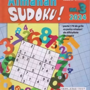 Almanah Sudoku Nr. 3/ 2024 - Paperback brosat - Alias Publishing