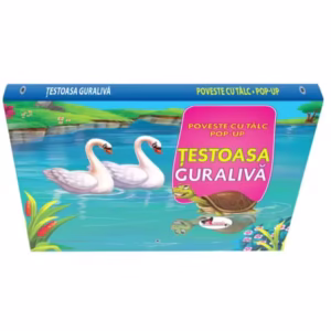 Poveste cu tâlc pop-up. Ţestoasa guralivă - Board book - Aramis