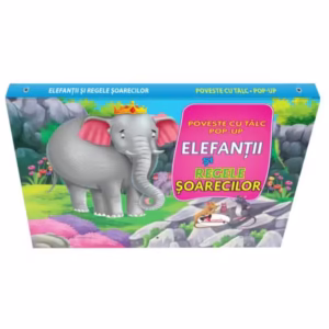 Poveste cu tâlc pop-up. Elefanţii şi regele şoarecilor - Board book - Aramis
