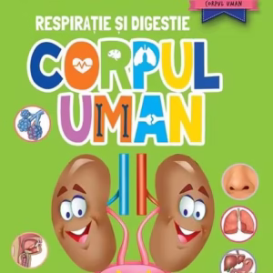 Mini pop-up: Corpul uman. Respirație si digestie - Hardcover - *** - Girasol