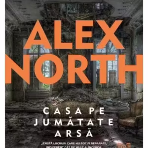 Casa pe jumătate arsă - Paperback brosat - Lebăda Neagră