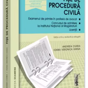Fișe de procedură civilă 2024 - Paperback brosat - Andreea Ciurea, Ioana Veronica Varga - Universul Juridic