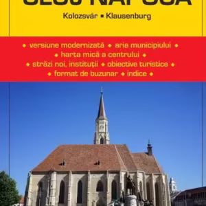 Harta orașului Cluj-Napoca - Paperback - *** - Cartographia Studium