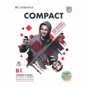 Compact Preliminary for Schools. Student's Pack (Student's Book without answers with online practice and Workbook without answers with audio download) - Paperback brosat - Amanda Thomas, Laura Clyde, Sue Elliott - Cambridge