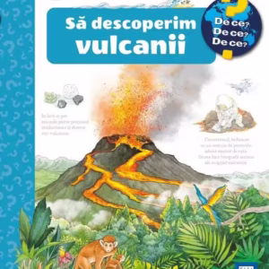 Să descoperim vulcanii - Board book - Andrea Erne - Casa
