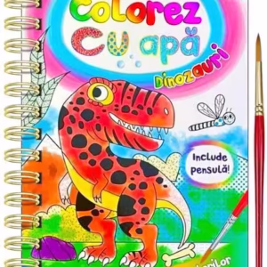 Colorez cu apă - Dinozauri - Paperback - Flamingo
