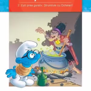 Povești cu ștrumfi. Ești prea guraliv, Ștrumfule cu Ochelari! (Vol. 2) - Hardcover - Alain Jost și Thierry Culliford - Grafic Art