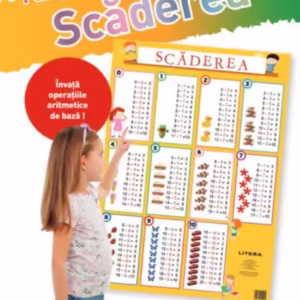 Scăderea 0/10. Planșe educaționale - Paperback - *** - Litera