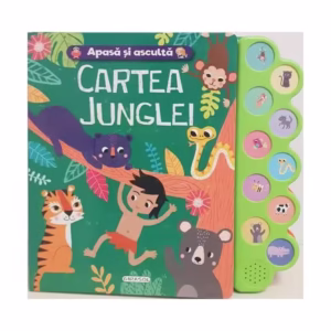 Apasă și ascultă povestea - Cartea junglei - Hardcover - *** - Girasol