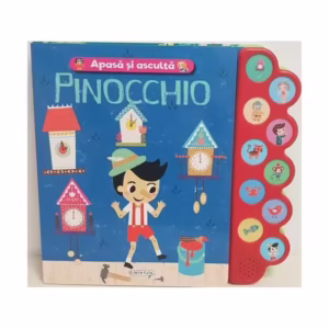 Apasă și ascultă povestea - Pinocchio - Hardcover - *** - Girasol