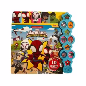 Disney. Marvel. Păienjenelul și prietenii lui uimitori. Carte cu sunete - Board book - Litera mică