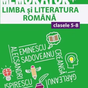 Memorator de limba și literatura română pentru clasele V-VIII - Paperback brosat - Laura Raluca Surugiu, Mihaela Daniela Cîrstea - Paralela 45 educațional