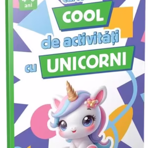 Cartea ta cool de activități cu unicorni - Paperback brosat - Gama