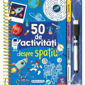50 de activități despre spațiu - Hardcover - *** - Girasol