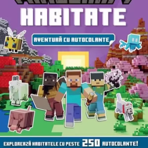 Minecraft - Habitate. Aventură cu autocolante - Paperback - Mojang Studios - Didactica Publishing House