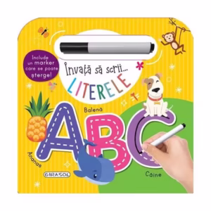 Învață să scrii - Literele - Hardcover - *** - Girasol