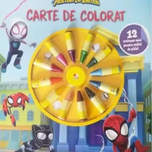 Disney Marvel. Păienjenelul și prietenii lui uimitori. Carte de colorat - Paperback brosat - Disney - Litera mică
