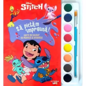 Disney. Stitch. Să pictăm împreună! - Paperback brosat - Disney - Litera mică