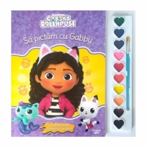 Gabby's Dollhouse. Să pictăm cu Gabby - Paperback brosat - *** - Litera mică