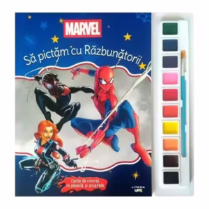 Marvel. Să pictăm cu Răzbunătorii - Paperback brosat - Marvel - Litera mică