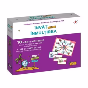 Învăț ușor înmulțirea - hărți mentale - Hardcover - Stéphanie Eleaume-Lachaud - Didactica Publishing House