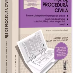 Fișe de procedură civilă 2025 - Paperback brosat - Andreea Ciurea, Ioana Veronica Varga - Universul Juridic