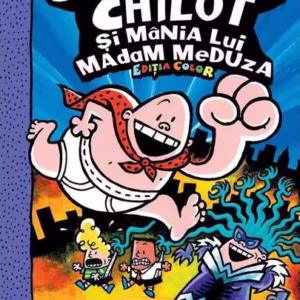 Căpitanul Chilot și mânia lui Madam Meduza (Vol. 5) - Hardcover - Dav Pilkey - Grafic Art