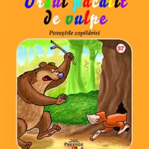 Ursul păcălit de vulpe. Carte de colorat - Paperback - Şerban Andreescu - Prestige