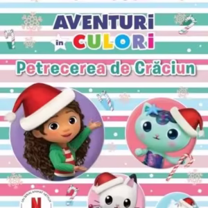 Gabby's Dollhouse. Aventuri în culori. Petrecerea de Crăciun - Paperback - *** - Litera mică