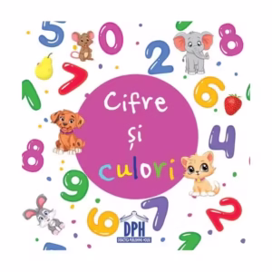 Cifre și culori - carte pliată - Hardcover - *** - Didactica Publishing House