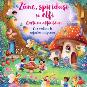 Zâne, spiriduși și elfi. Carte cu abțibilduri - Paperback brosat - Fiona Watt - Univers