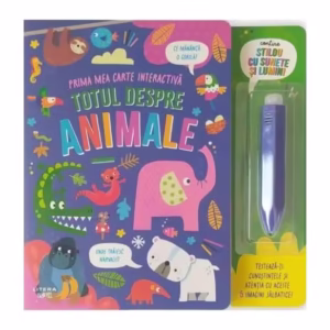 Totul despre animale. Prima mea carte interactivă - Board book - *** - Litera mică