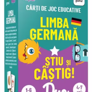 Limba germană • Stiu și câștig! - Paperback - Gama