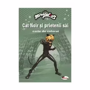Cat Noir și prietenii săi. Carte de colorat - Paperback - *** - Aramis