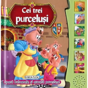 Citește și ascultă. Cei trei purceluși - Hardcover - *** - Girasol