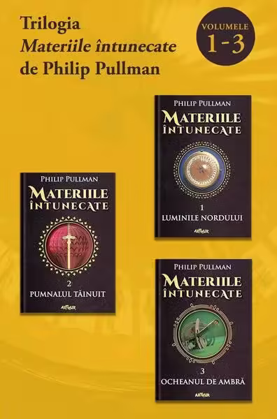Box set Materiile întunecate – Hardcover – Philip Pullman – Arthur