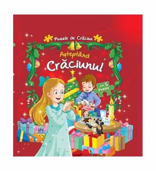Așteptând Crăciunul. Puzzle de Crăciun – Hardcover – *** – Didactica Publishing House