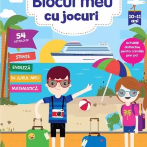 Blocul meu cu jocuri 10-11 ani - Paperback - *** - Girasol