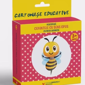 Descoperă cuvintele cu sens opus cu Nuța Albinuța - Paperback - Paralela 45 educațional