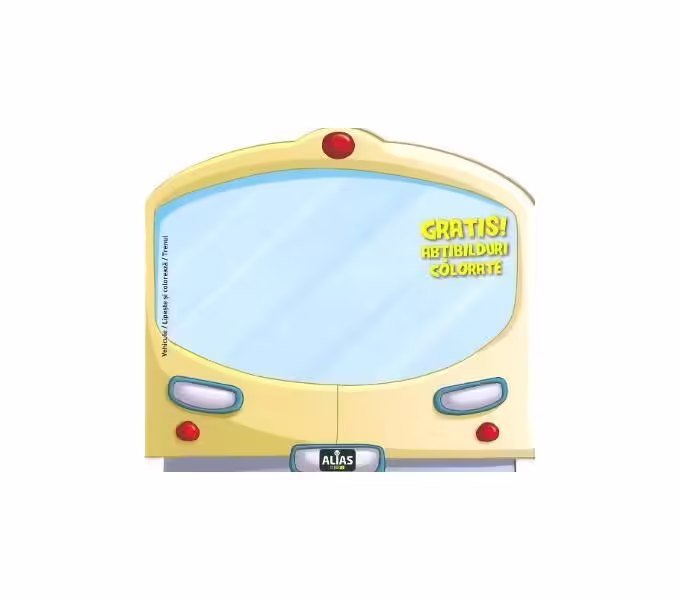 Trenul. Carte de colorat – Paperback – *** – Alias Publishing