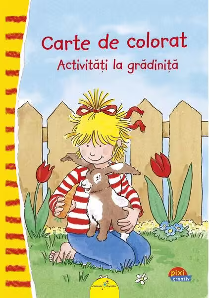 Carte de colorat: Activități la grădiniță – Paperback – Uli Velte – Galaxia Copiilor