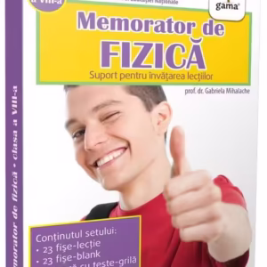 Memorator de fizică. Clasa VIII - Paperback brosat - Gabriela Mihalache - Gama