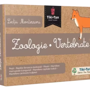 Lecţii de zoologie: Vertebrate. Lecții Montessori - Board book - *** - Gama