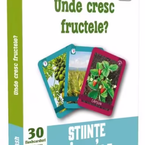 Unde cresc fructele? EduFlash - Paperback brosat - *** - Gama