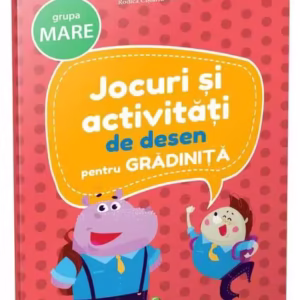 Jocuri și activități de desen - grupa mare - Paperback - *** - Gama