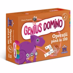 Genius domino: Operații până la 100 - Board book - Flavio Fogarolo - Didactica Publishing House
